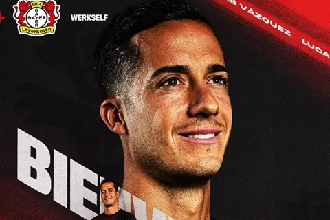 فاسكيز: أتطلع لمواصلة طريقي مع باير ليفركوزن.. وعقلية النادي تتوافق مع أفكاري